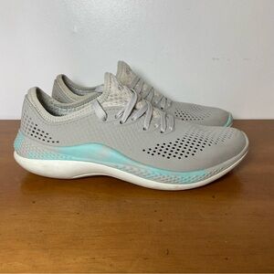 Crocs LiteRide 360 Pacer Women’s Size 8 Workout Fitness Sneakers Marbled Grey
